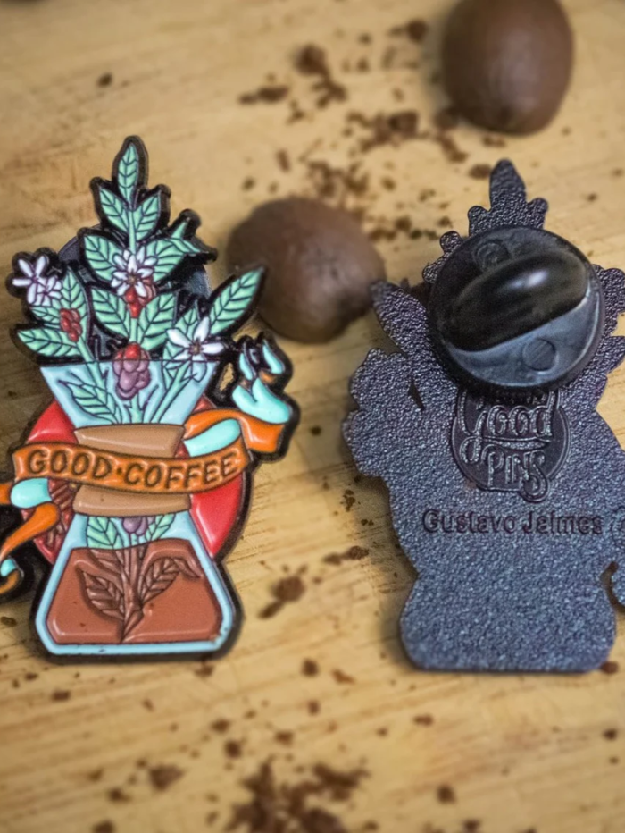 Good Coffee - Soft Enamel Pin - Image 3