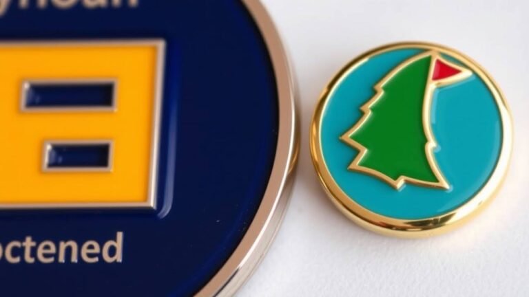 Custom Enamel Pins & Lapel Badges – Design Your Own