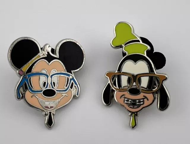 Disney Nerds Rock Pin Set: Mickey & Friends Trade Collection