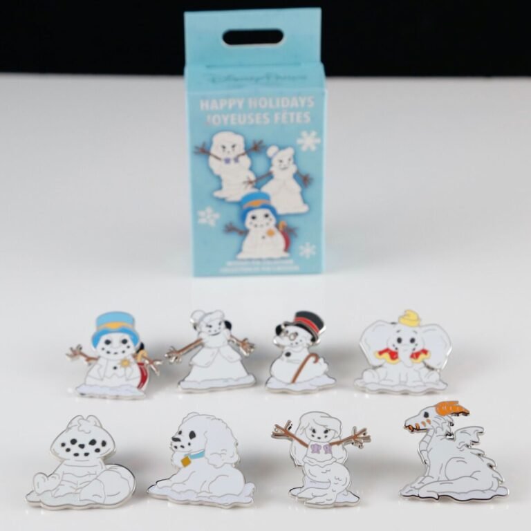 Disney Snowman Mystery Pin Set