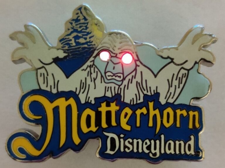 Abominable Snowman at Matterhorn Bobsleds Mystery Pin Set Disney Parks