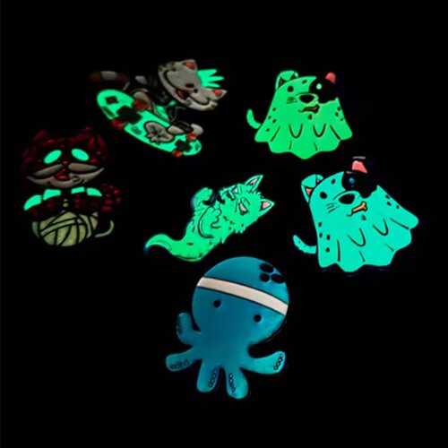 Custom Glow-in-the-Dark Enamel Lapel Pin