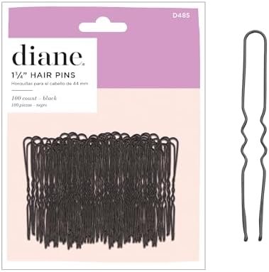 Diane 3" Black Extra Large Hair Pins - Beauty Styling