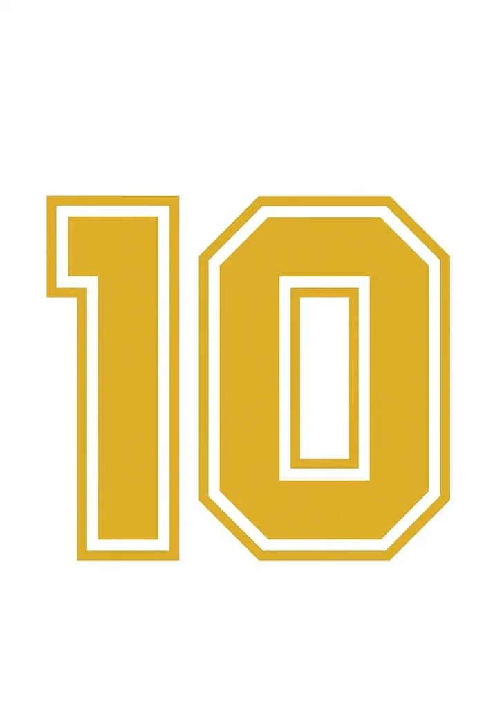 Custom Number Lapel Pins