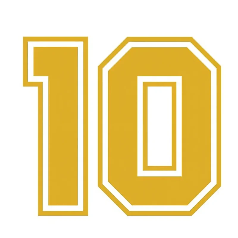 Custom Number Lapel Pins